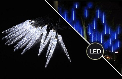 Sople świetlne LED - 3 kolory - 43 cm