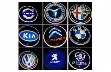 Logo LED Projector Shots Auto