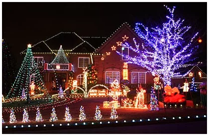 Łańcuch świąteczny zewnętrzny LED - efektowny łańcuch świetlny - 30 metrów