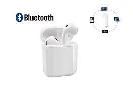 Słuchawki bezprzewodowe I12-TWS z etui z funkcją ładowania