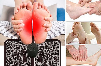 Elektryczna mata do masażu stóp