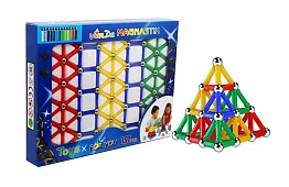 Zestaw magnetyczny Magnastix - 157 sztuk