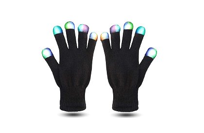 Party Gloves - Rękawiczki z końcówkami LED
