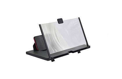 Składany stojak na telefon z lupą - Screen Magnifier