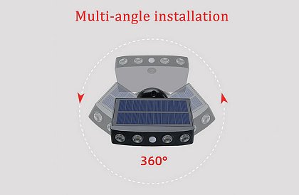 Lampa solarna LED z czujnikiem ruchu - Security Light