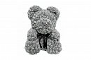 Rose Bear - Miś z różą 25 cm, w pudełku prezentowym