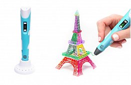 Długopis 3D z wyświetlaczem - do ręcznego drukowania modeli 3D