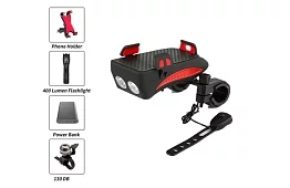 Lampka rowerowa BikerPro - 4 w 1