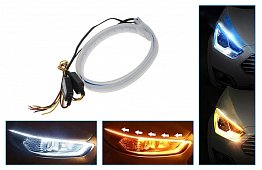 Elastyczny pasek samochodowy LED - dynamiczne kierunkowskazy + światła do jazdy dziennej