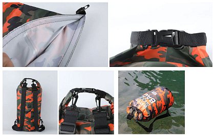 Wodoodporna torba DRY BAG - chroni rzeczy przed wodą