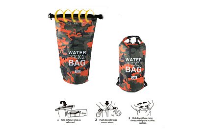 Wodoodporna torba DRY BAG - chroni rzeczy przed wodą