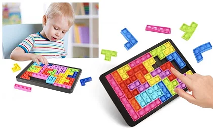 Zestaw antystresowy POP IT - TETRIS