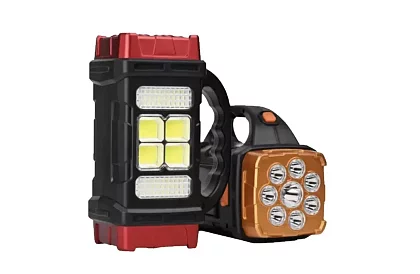Wielofunkcyjna latarka LED 38W z funkcją power banku - HB-1678
