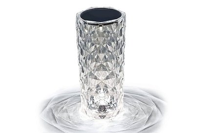 Lampa stołowa Touch RGB - Crystal Diamond