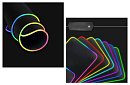 Podkładka gamingowa pod mysz i klawiaturę z podświetleniem RGB - 80 x 30 cm