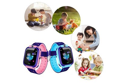 Inteligentny zegarek dla dzieci z aparatem i lokalizatorem GPS
