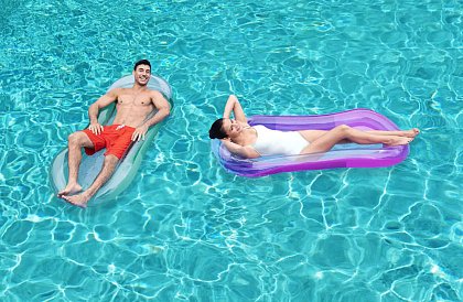 Nadmuchiwany materac wodny - Lounger Floaty 178 x 70 cm