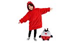 Dziecięca bluza z kapturem 3 w 1 - Bluza z poduszką - Bluza z kapturem, poduszka i zabawka