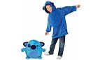 Dziecięca bluza z kapturem 3 w 1 - Bluza z poduszką - Bluza z kapturem, poduszka i zabawka