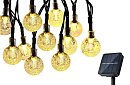 Dekoracyjny łańcuch solarny zewnętrzny z 40 diodami LED - Lights Balls