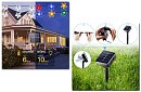 Dekoracyjny łańcuch solarny zewnętrzny z 40 diodami LED - Lights Flowers