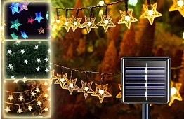 Dekoracyjny łańcuch solarny zewnętrzny z 40 diodami LED - Lights Star