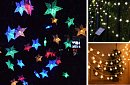 Dekoracyjny łańcuch solarny zewnętrzny z 40 diodami LED - Lights Star