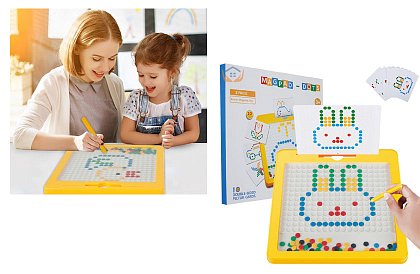 Magnetyczny stół z koralikami magnetycznymi - Magnetic Beads Table
