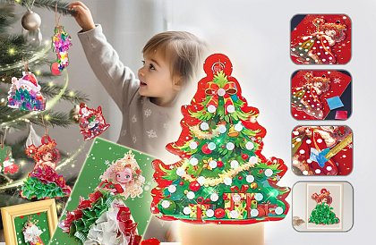 Kreatywny zestaw do zabawek ozdób choinkowych - Zabawki – Christmas Toys