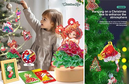 Kreatywny zestaw do zabawek ozdób choinkowych - Zabawki – Christmas Toys