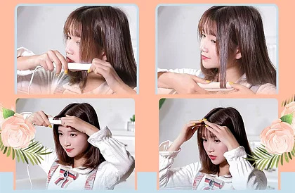 Mini podróżna prostownica do włosów