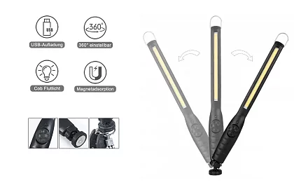 Lampa robocza LED z uchwytem magnetycznym