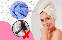 Ręcznik do włosów - turban do włosów