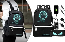 Plecak szkolny odblaskowy – 19 litrów