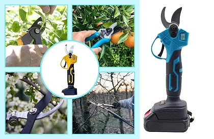 Akumulatorowe nożyce ogrodowe HAYAMI HA1040 + 2 baterie