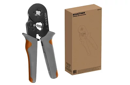 Szczypce do zaciskania końcówek 0,25 - 10 mm2 + 500 szt. końcówek