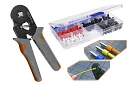 Szczypce do zaciskania końcówek 0,25 - 10 mm2 + 500 szt. końcówek