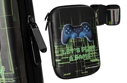 Piórnik szkolny – etui PLAY z grafiką 3D