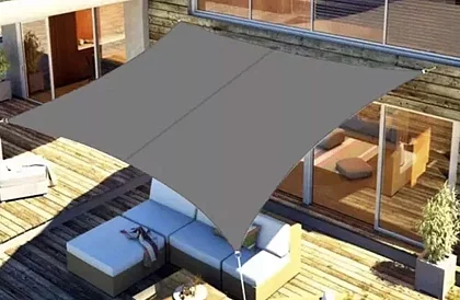 Markiza przeciwsłoneczna 3 x 2 m – Szara