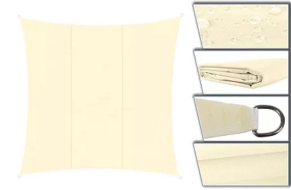 Markiza przeciwsłoneczna 4 x 3 m – Beżowa