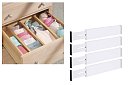 Regulowane organizery do szuflad - zestaw 4 sztuki