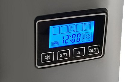 Kostkarka do lodu 12 kg/dzień – 3 rozmiary kostek, timer