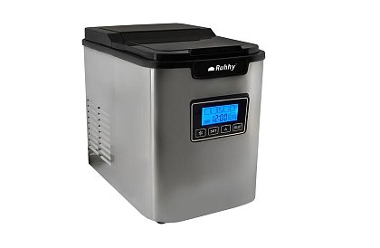 Kostkarka do lodu 12 kg/dzień – 3 rozmiary kostek, timer