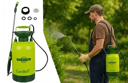 Ręczny opryskiwacz ciśnieniowy GARDLOV 5 litrów – kompaktowa siła dla Twojego ogrodu