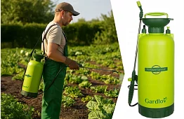 Ręczny opryskiwacz ciśnieniowy GARDLOV 8 litrów – maksymalny zasięg i komfort