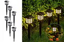 Lampy ogrodowe solarne – Latarenki - zestaw 6 sztuk