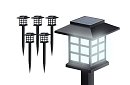 Lampy ogrodowe solarne – Latarenki - zestaw 6 sztuk