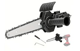 Adapter piła łańcuchowa 6 cali – Zamień wiertarkę w piłę
