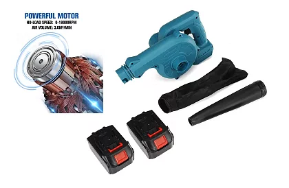 Akumulatorowa dmuchawa–odkurzacz do liści + 2 baterie HAYAMI 1045