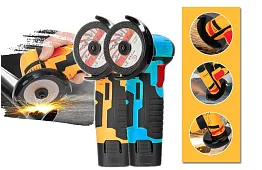 Akumulatorowa mini szlifierka kątowa HAYAMI – 1023 – walizka + 2 baterie